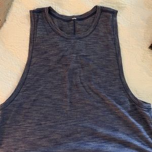 Lululemon purple muscle tee